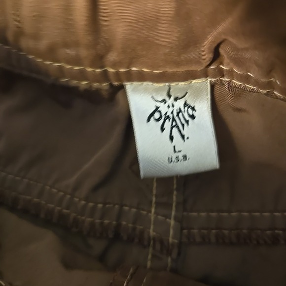 Prana Hiking Shorts Womens Large Brown Outdoor Casual Pockets Lightweight USA - Picture 6 of 7